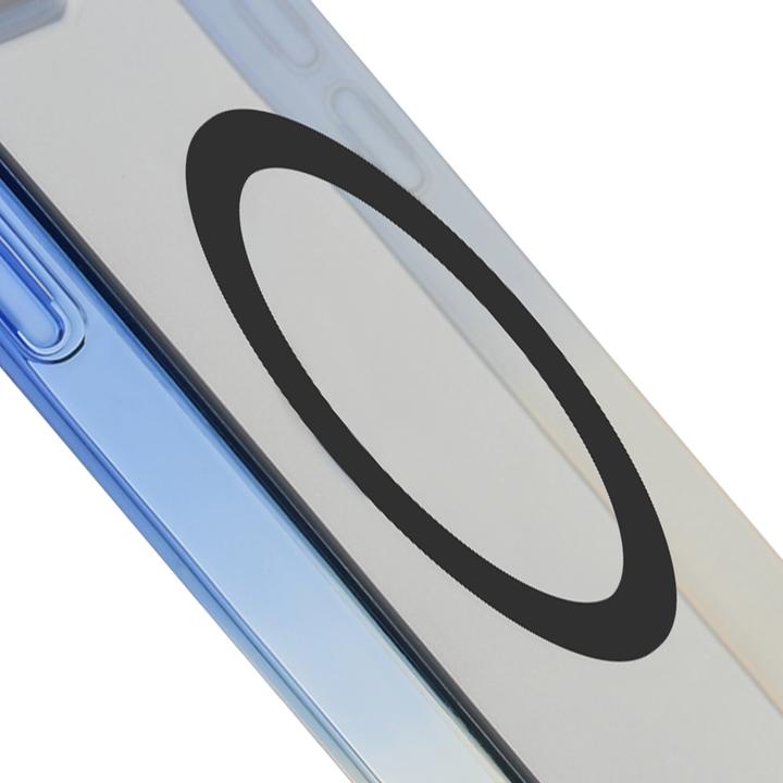 Image du produit BMW BMHMP15SHTGE iPhone 15 / 14 / 13 6.1" szary/grey hardcase Gradient Bumper MagSafe (Apple iPhone 15)