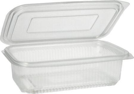 Produktbild Starpak Verpackungsbecher mit Klappdeckeln rechteckig (50 x)