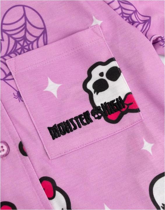 Produktbild Monster High Schlafanzug mit langer Hose Mädchen (146, 152)