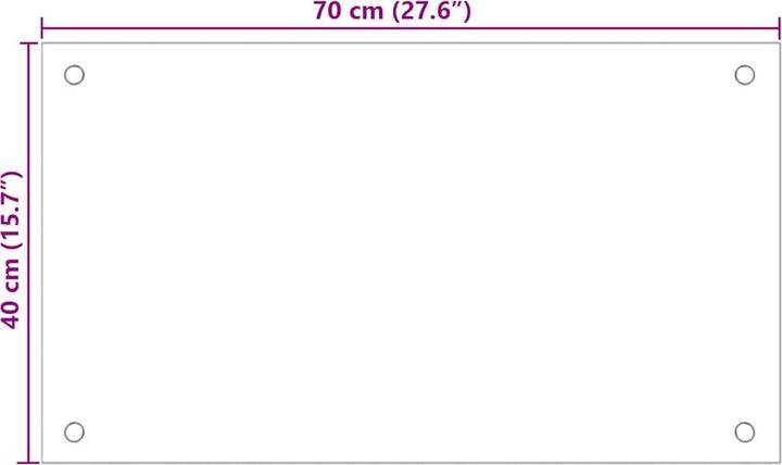 Image du produit vidaXL Moderne Küchendekoration