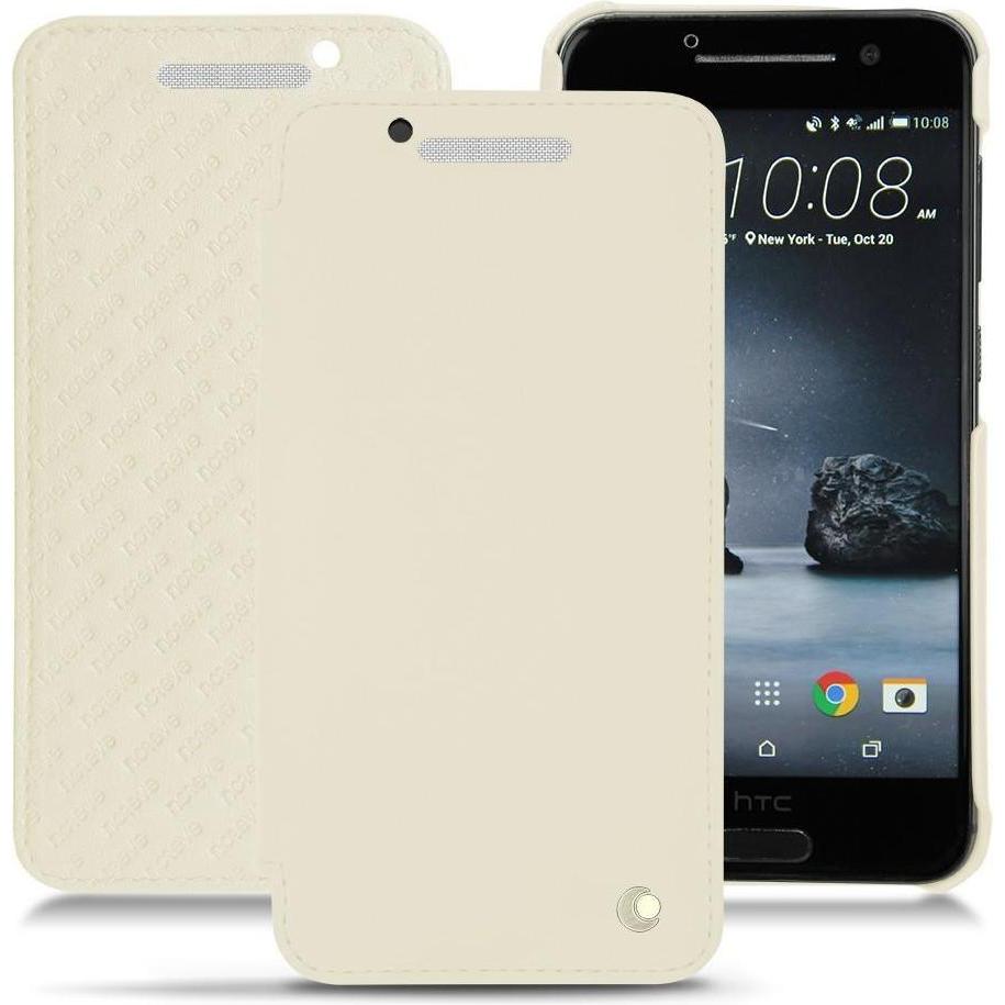 Noreve Lederschutzhülle horizontal (HTC One A9), Smartphone Hülle, Weiss