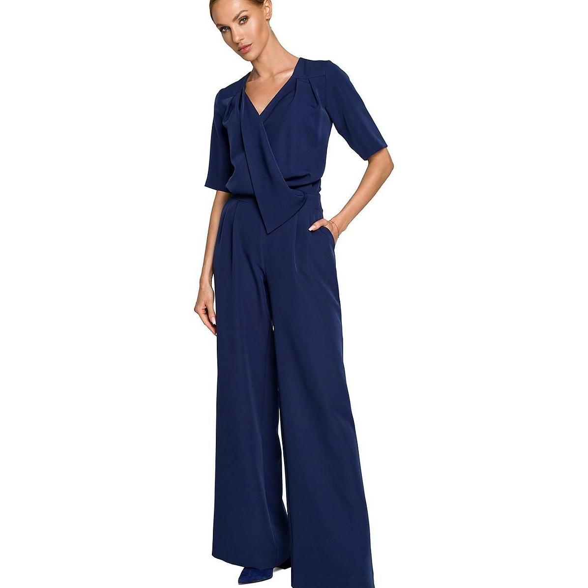 Made of Emotion, Damen, Jumpsuit, 905907, Blau, (S)