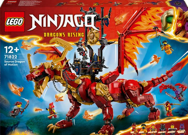 Productafbeelding LEGO 71822 Bron draak van beweging (71822, LEGO Ninjago)