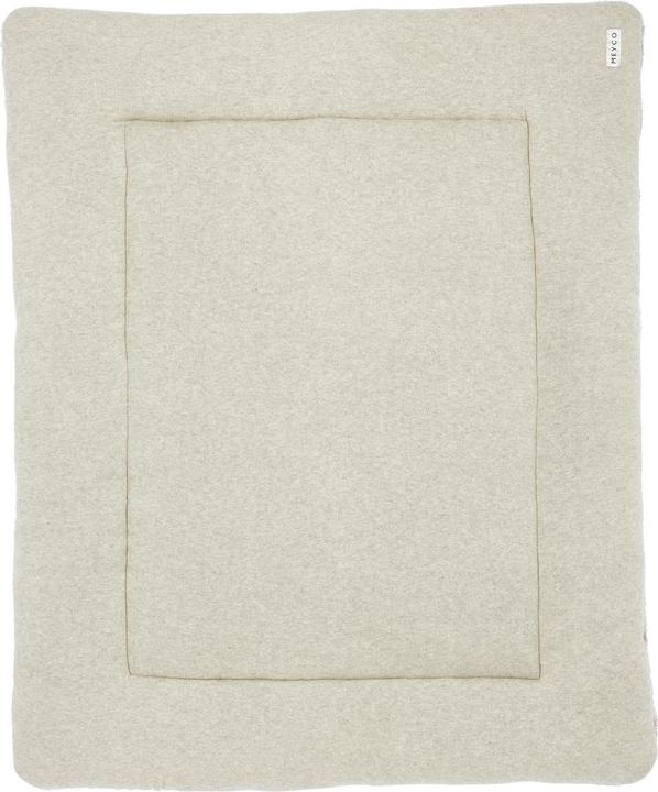 Meyco Playpen insert Knit Basic Teddy - sand melange - 77x97cm (77 cm)