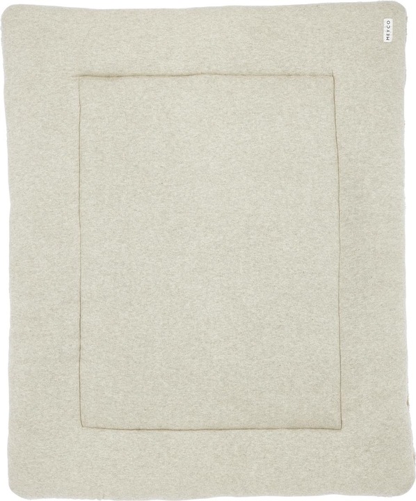 Meyco Playpen insert Knit Basic Teddy - sand melange - 77x97cm (77 cm)