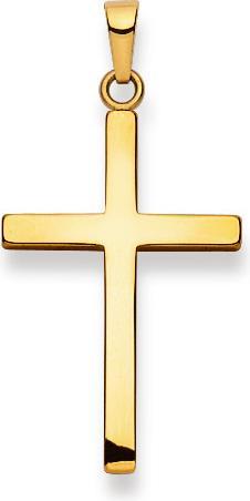 Image du produit Natsumi Schmuck Pendentif croix en or jaune 18K/750 (750/18 K Or jaune)