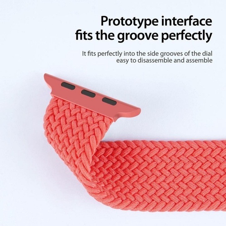 Actual product image Dux Ducis Mixture Pro Armband (38 mm, 40 mm, 41 mm, Nylon, Apple Watch Series 2, Apple Watch Series 1, Apple Watch Series 3, Apple Watch Series 4, Apple Watch Series 5, Apple Watch Series 6, Apple Watch Series 7, Apple Watch Series 8, Apple Watch Series 9, Apple Watch SE)