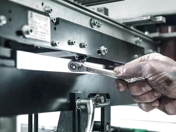 Produktbild Wera 8100 SA 8 Zyklop Metal-Knarrensatz (1/4")