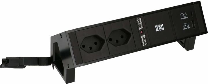 Actual product image Bachmann Desk 2 (2x, Type 13, USB-A, USB-C)