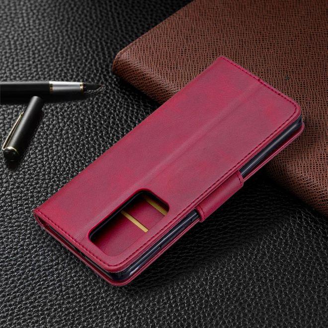 Actual product image MU Classic Classic IV Leather Bookcover Series (Huawei P40 Pro+)