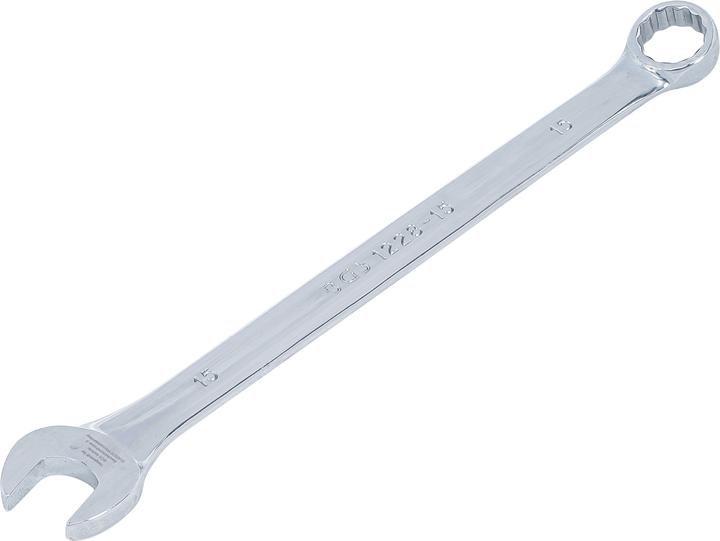 Produktbild BGS Maul-Ringschlüssel extra lang SW 15 mm (15 mm)