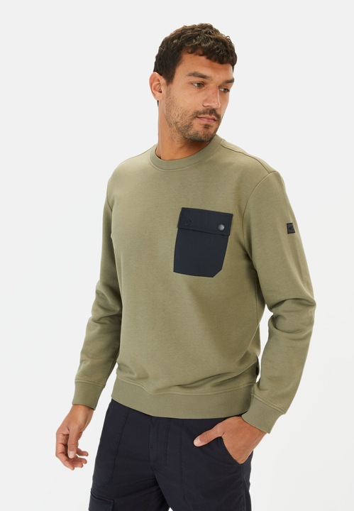 Produktbild Camel Active Lässiges Sweatshirt mit Kontrasttasche (XL)