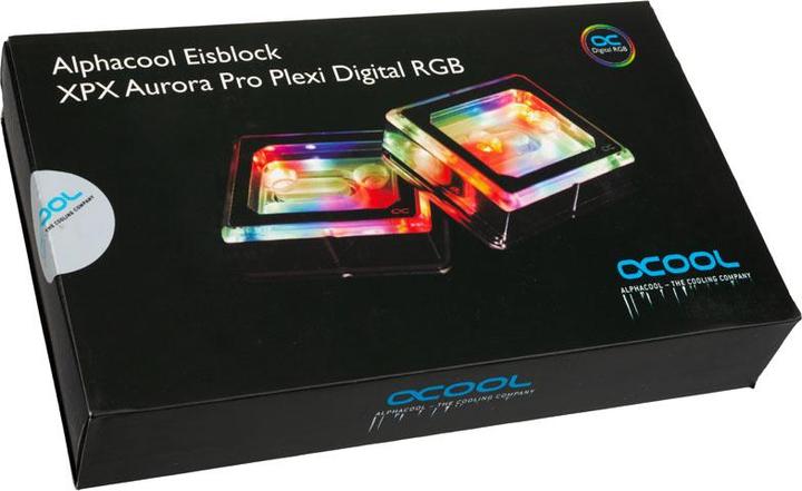Produktbild Alphacool Eisblock XPX Aurora Pro CPU - Plexi Chrome Digital RGB