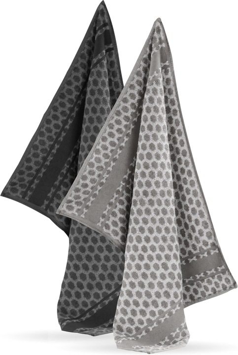 Actual product image Aspero 6 terry cloth tea towels (50 x 70 cm)
