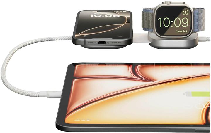 Actual product image Zens Charging Cable USB C-C Pro 3 White (1.50 m, USB 3.2 Gen 1, 240 W)