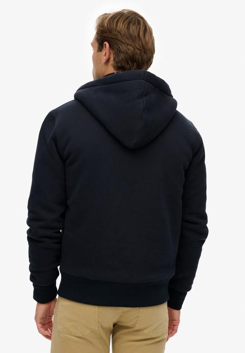 Image du produit Superdry Sweat à capuche zippé doublé Borg (L)