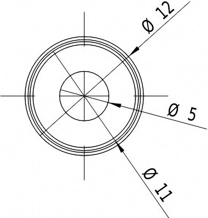 Actual product image Picotronic Laser module dot red 1 mW DD635-1-5 12x34 (Electronics kit)