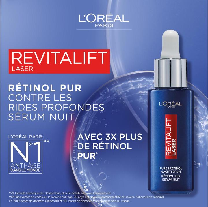 Produktbild L'Oréal Paris Revitalift Laser Nachtserum (30 ml)