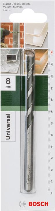 Produktbild Bosch Zubehör Mehrzweckbohrer D= 8,0 mm L= 120 mm (8 mm)