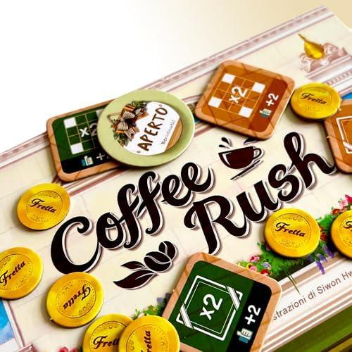 Produktbild Asmodée Coffee Rush - Ed. Italiana (Italienisch, 2 - 4 Spieler)