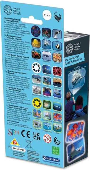 Immagine prodotto Brainstorm Torcia e proiettore Creature marine (Tedesco)
