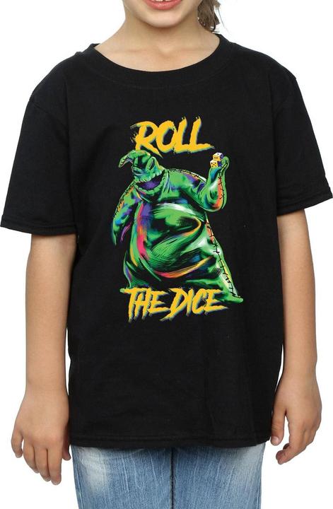 Produktbild Disney Nightmare Before Christmas Oogie Boogie Dice TShirt Mädchen (140, 146)