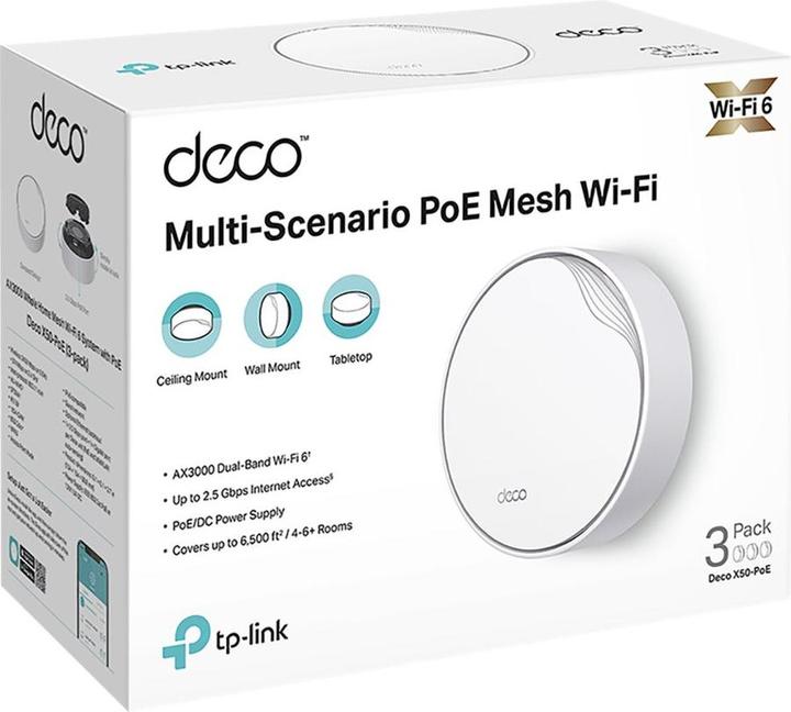 Actual product image TP-Link Deco X50 (3-pack)