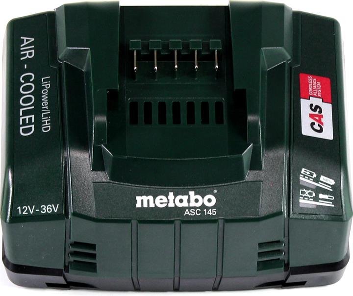 Produktbild Metabo Power 160-5 18 LTX BL OF Akku Kompressor 18 V 8,0 bar Brushless + 1x LiHD Akkupack 5,5 Ah + (8 Bar, 5 l)
