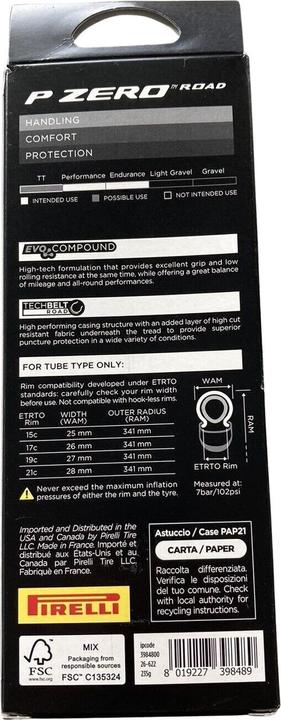 Actual product image Pirelli P ZERO Race (28 x 1.00, 26-622)
