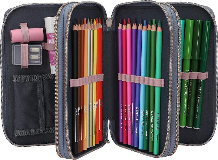 Image du produit Magni DEPESCHE Miss Melody Federtasche 3fach mit 3D Effekt