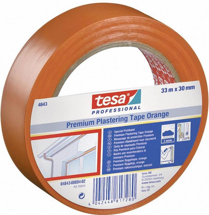 tesa Winter band orange (L x W) 33 m