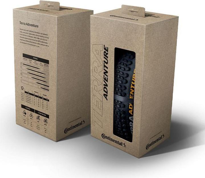 Actual product image Continental Terra Adventure Trail Grip 28" Faltreifen (28 x 1.75, 45-622)