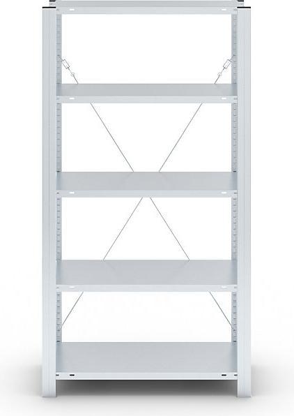 Actual product image eurokraft pro Storage boltless shelving, galvanized, medium-heavy design