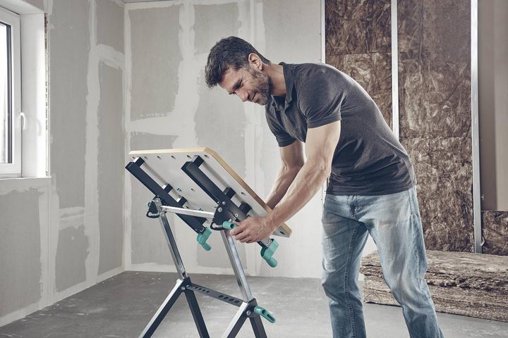 Immagine prodotto wolfcraft 1 Tavolo di serraggio MASTER 650 ERGO (65 cm, 72 cm)