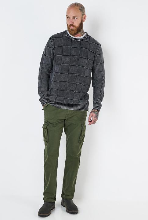 Actual product image Joe Browns Acid Wash Checked Jumper (S)