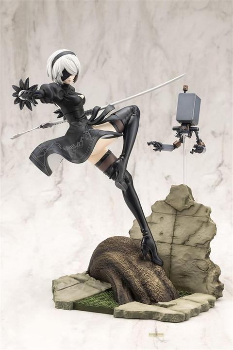 Actual product image Kotobukiya Nier:Automata Ver. 1.1a ARTFX J Statue 1/8 2B 24 cm