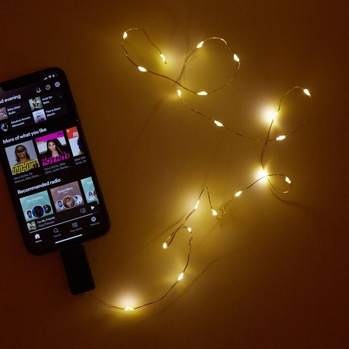 Produktbild Kikkerland Sound Activated String Light