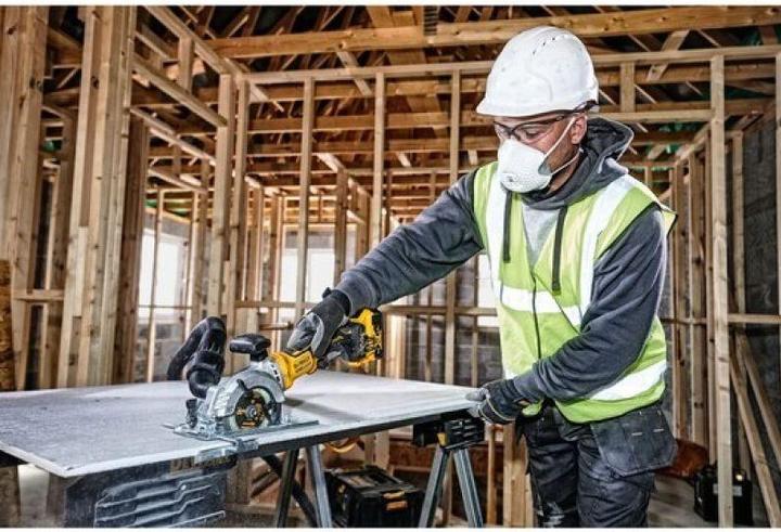 Actual product image DeWalt 54 Volt FLEXVOLT cordless cutoff sander (230 mm) basic version (Eccentric grinder, 750 W)