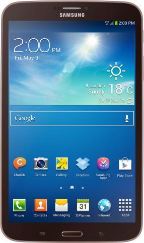 Produktbild Samsung Galaxy Tab 3 8.0 SM-T315 - WiFi (4G, 8", 16 GB, Brown, Gold)