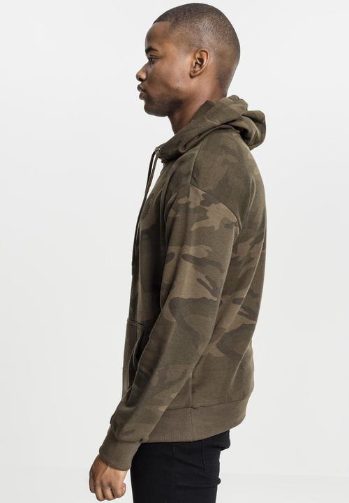 Produktbild Urban Classics High Neck Camo Hoody (M)