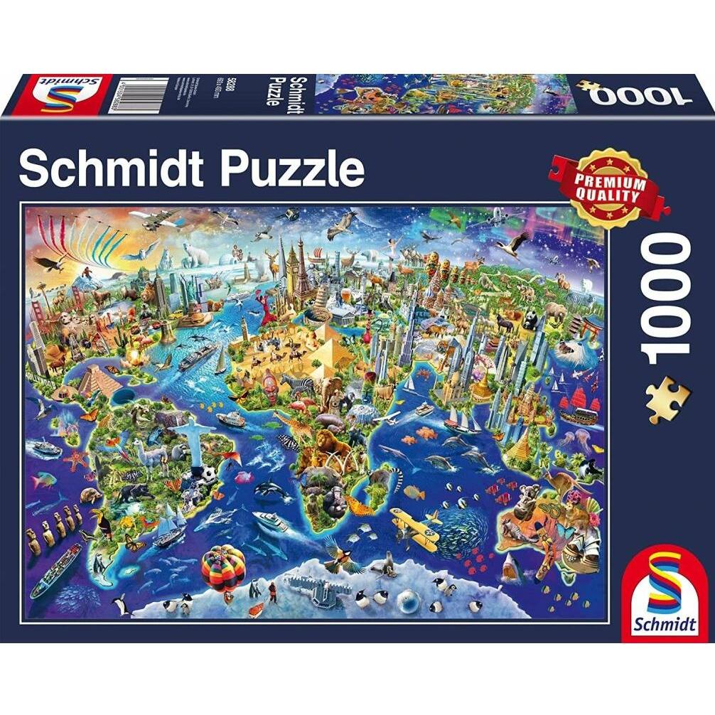 Schmidt Spiele Entdecke unsere Welt (1000 Teile)