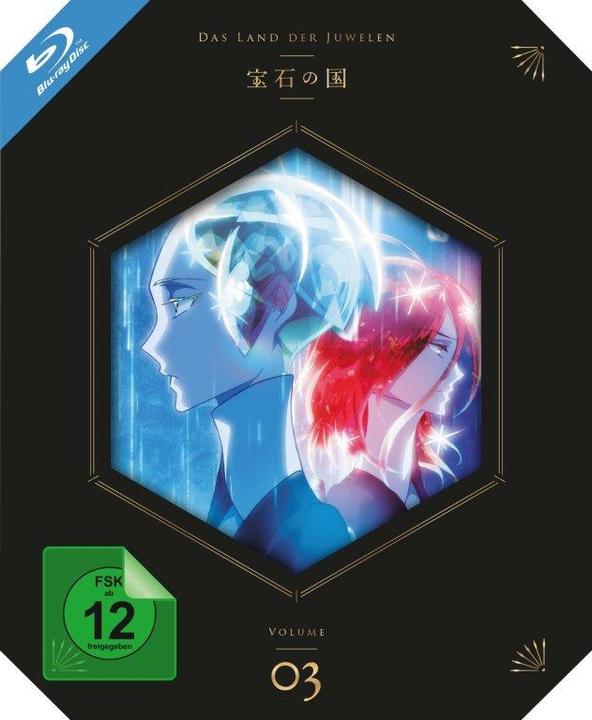 Produktbild Das Land der Juwelen Vol. 3 (Ep. 9-12) im Sammelschuber (Blu-ray) (Blu-ray, Deutsch, Japanisch)