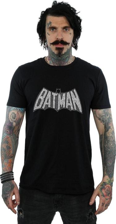 Image du produit - T-shirt BATMAN RETRO CRACKLE LOGO - Homme (XXL)