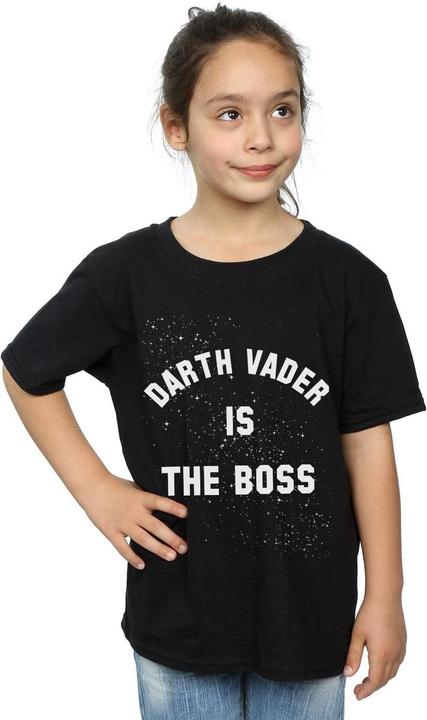 Produktbild Star Wars Darth Vader The Boss TShirt Mädchen (128)
