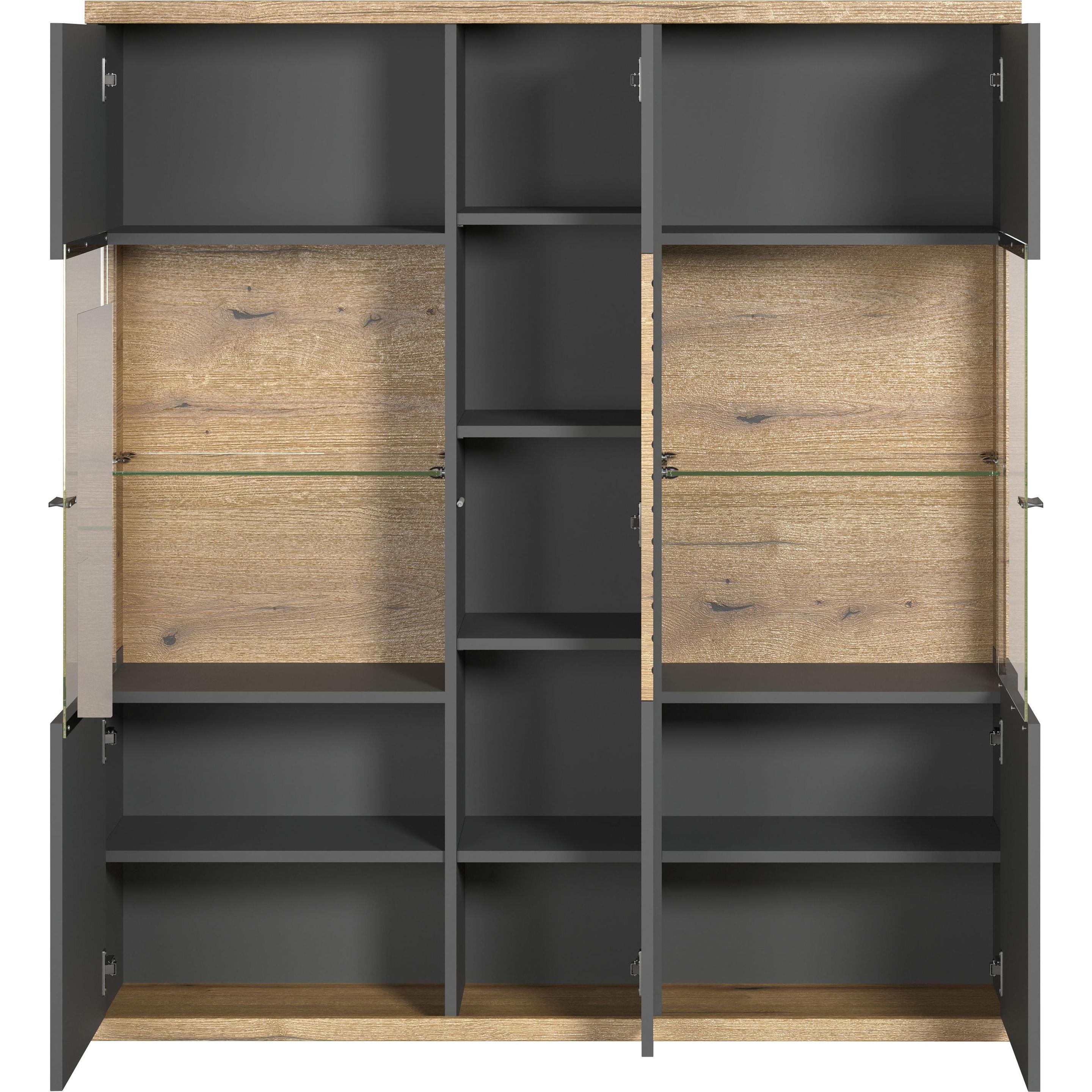 Thumbnail - Trendteam, Vitrine + Buffetschrank, Norris