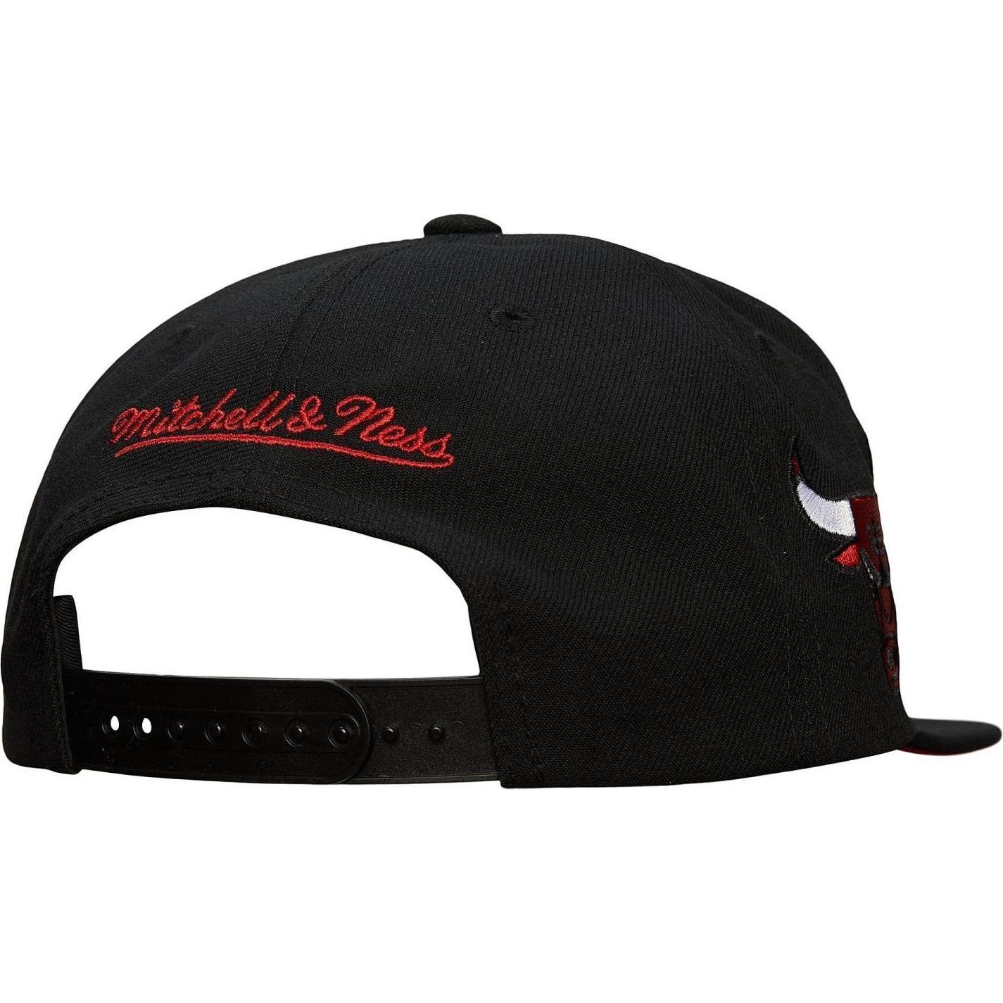 Thumbnail - Mitchell & Ness, Herren, Cap, Snapback Cap TAGGED Chicago Bulls, Schwarz, (One Size)