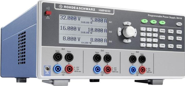 Image du produit Rohde & Schwarz Alimentation de laboratoire, réglable HMP4030 Alimentation DC, 3 canaux, 384 W