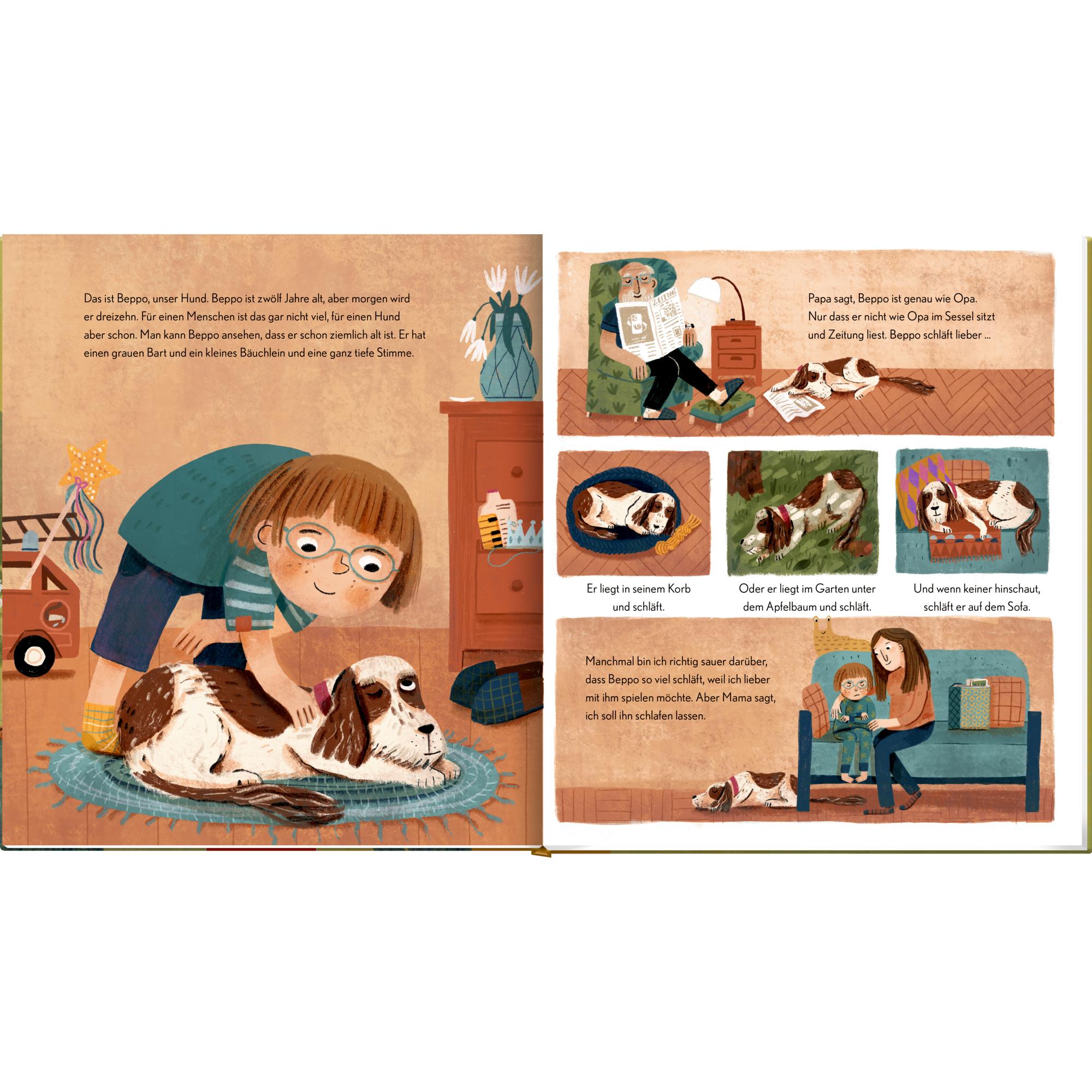 Thumbnail - Beppo wird alt, Kinderbücher von Burkhard Spinnen