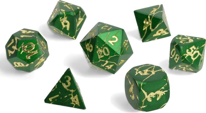 Produktbild Glass Staff Wildlight Break Metal RPG Dice Set