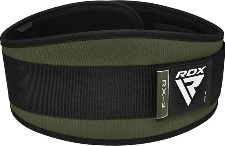 Produktbild Rdx Weight Lifting Belt Eva Curve Rx3 Army Green-M (M)